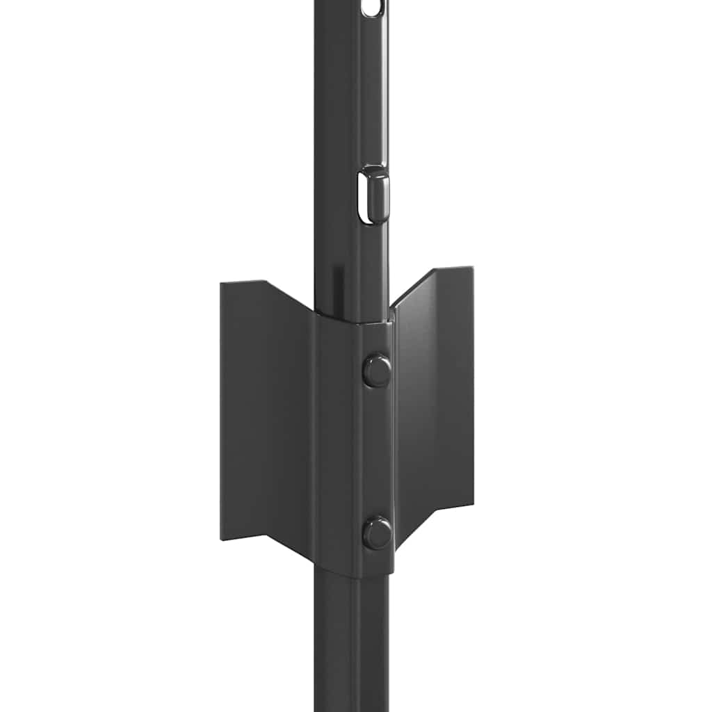 Stup za ogradu 11 pcs Siva 60 cm Čelik