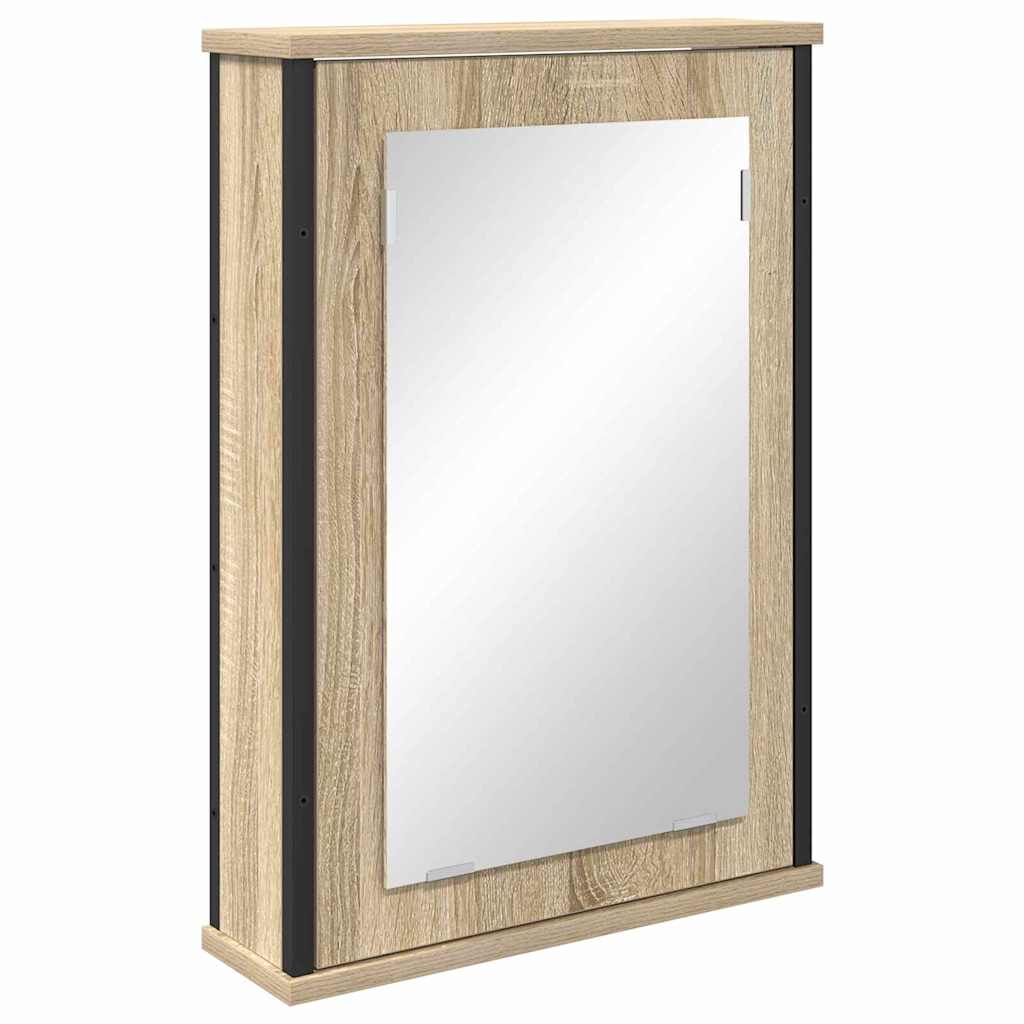 Ogledalo ormar Sonoma hrast 42 x 12 x 60 cm Konstruirano drvo