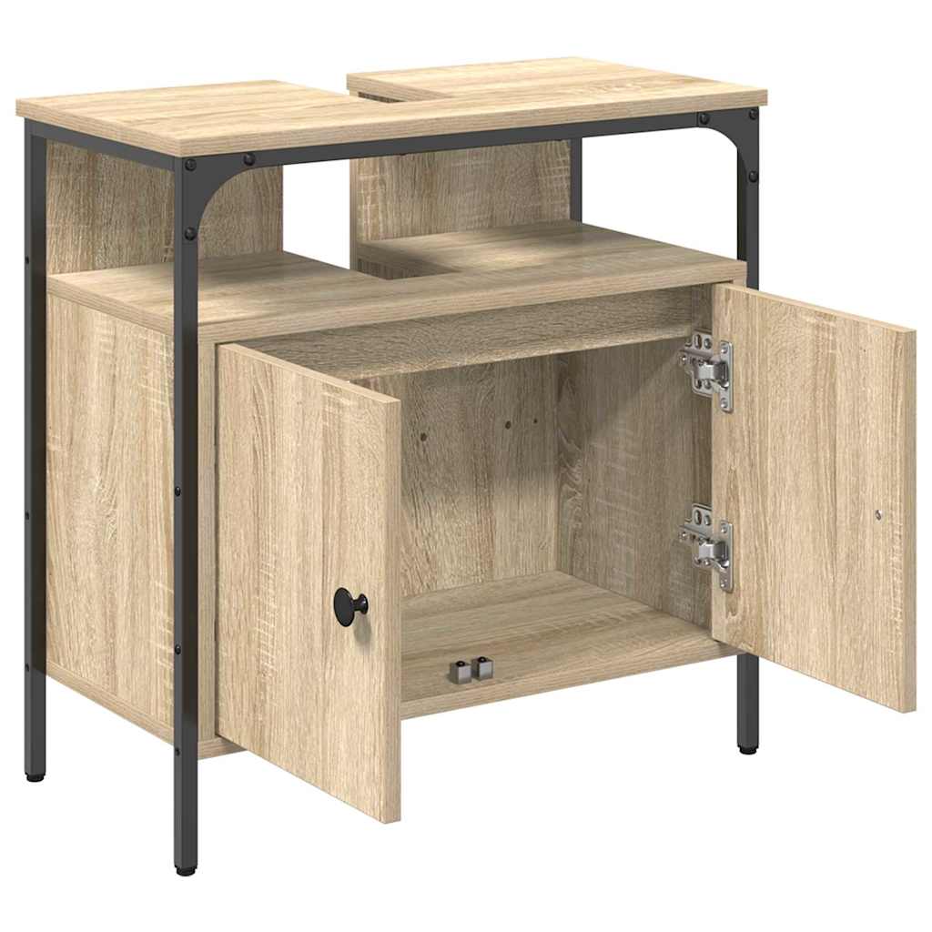 Kupaonski ormar s vratima Bež 60 x 30 x 60 cm Konstruirano drvo