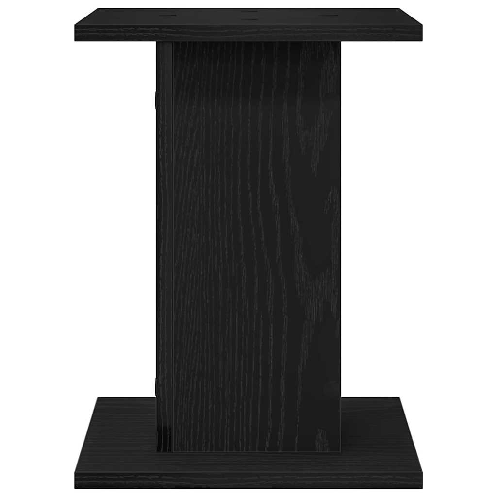 Stalak za zvučnike 2 pcs Crni hrast 30 x 30 x 40 cm