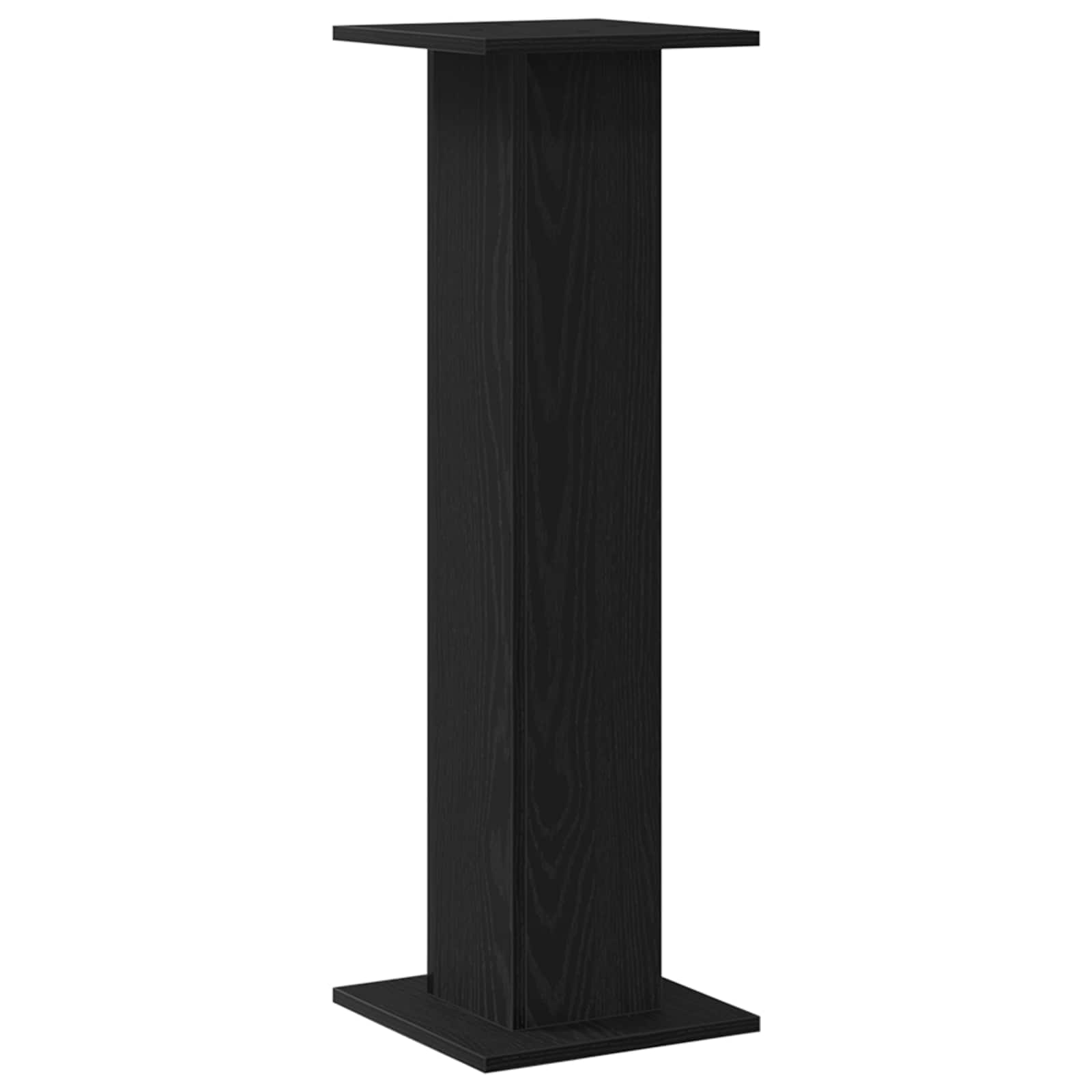 Stalak za zvučnike 2 pcs Crni hrast 30 x 30 x 95 cm
