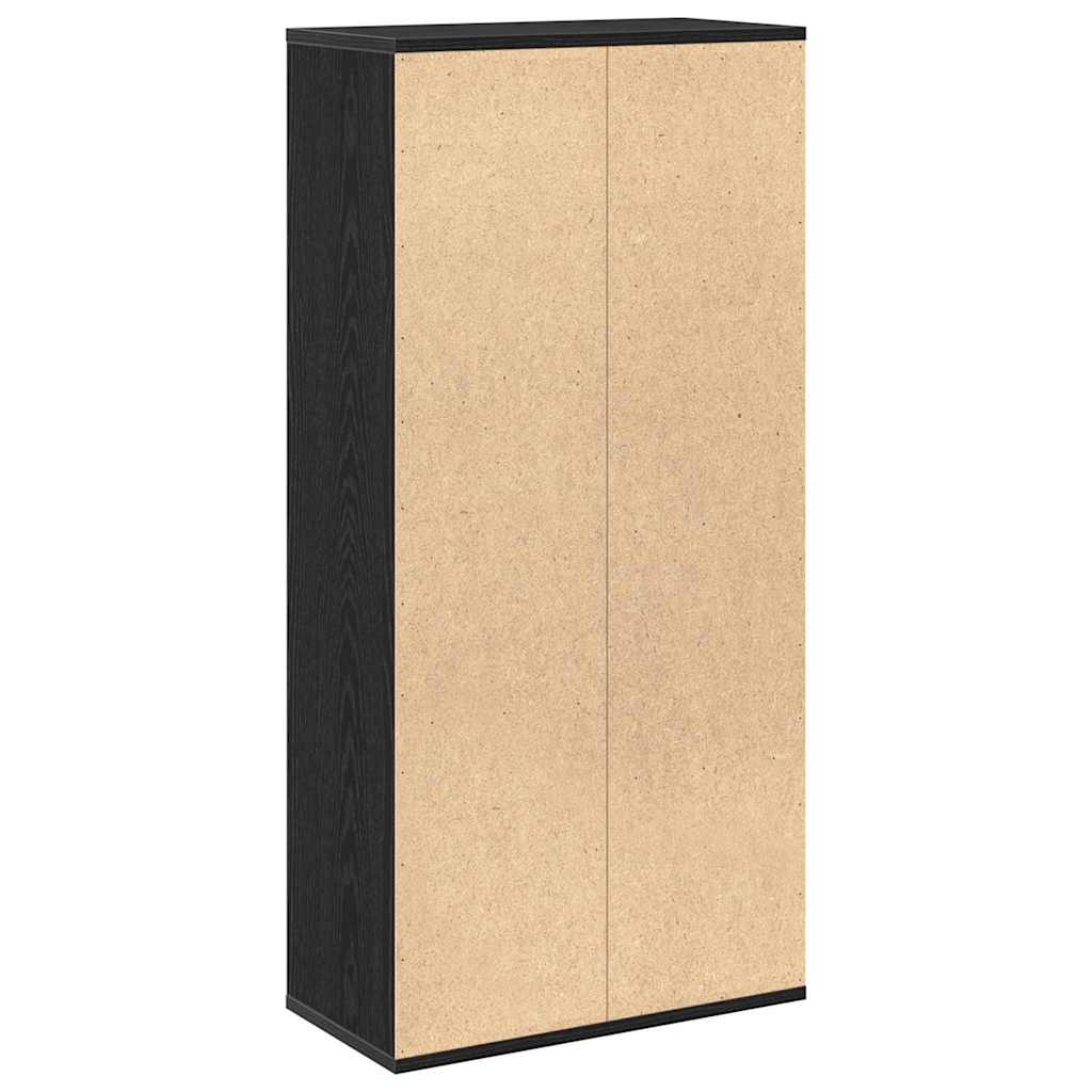 Police za knjige Crni hrast 50 x 25 x 102 cm