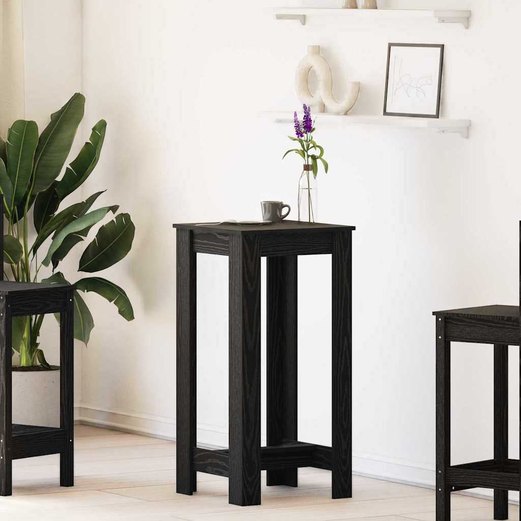 Stol za bar Crni hrast 51 x 50 x 103.5 cm Konstruirano drvo