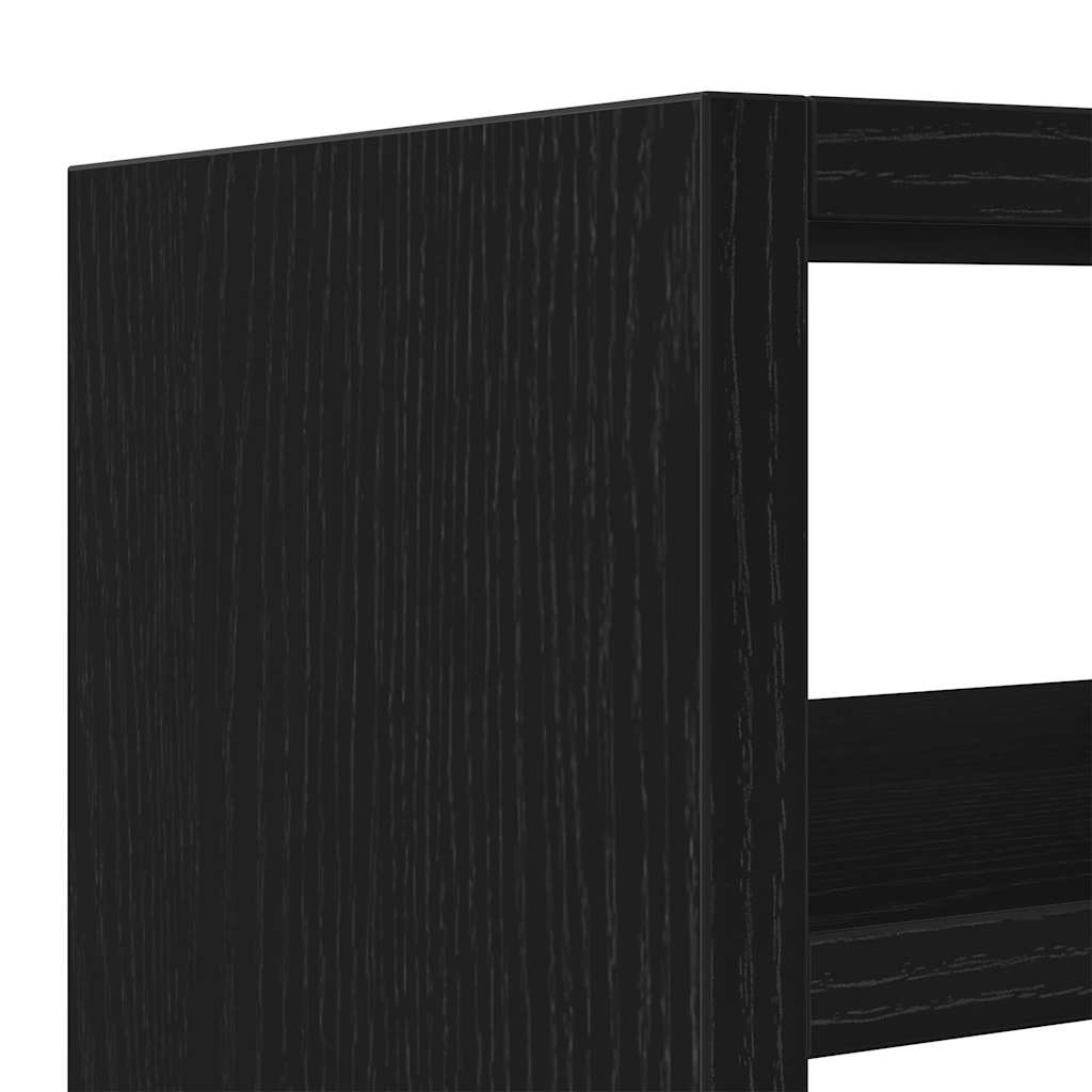 Stalak za monitor s organizatorom za stol Crni hrast, inženjersko drvo