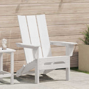 Sklopiva Adirondack stolica Bijelo 80,5 x 74,5 x 92 cm HDPE