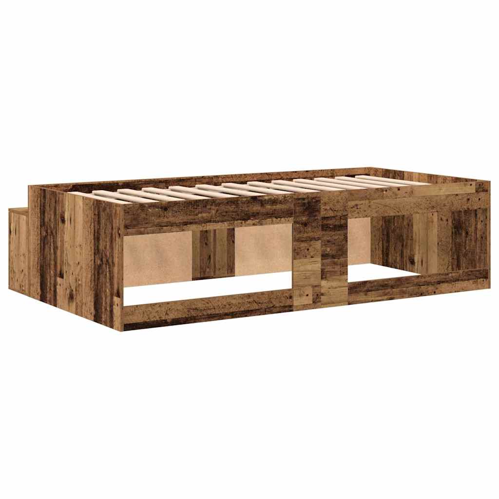 Krevetna konstrukcija Staro drvo 80 x 200 cm Konstruirano drvo
