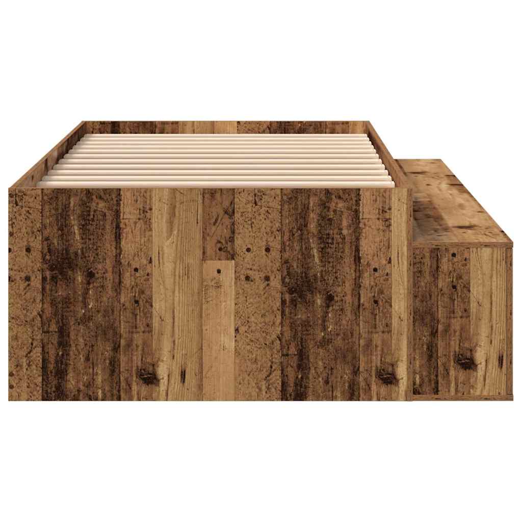 Krevetna konstrukcija Staro drvo 80 x 200 cm Konstruirano drvo