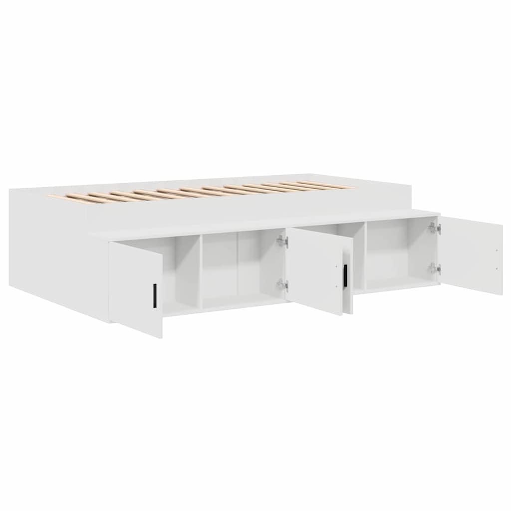Krevetna konstrukcija Bijelo 70 x 190 cm Konstruirano drvo