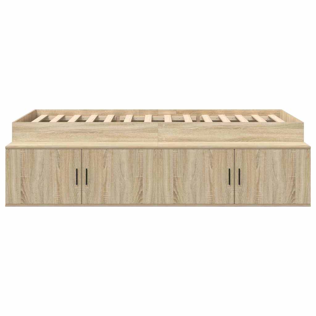 Krevetna konstrukcija s ladicama Sonoma hrast 70 x 190 cm