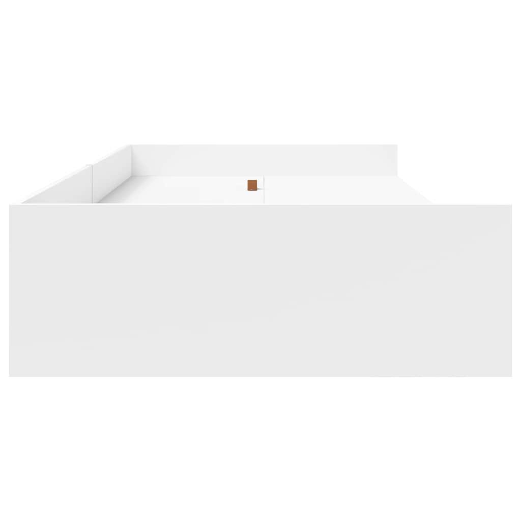 Krevetna konstrukcija Bijelo 80 x 200 cm Konstruirano drvo