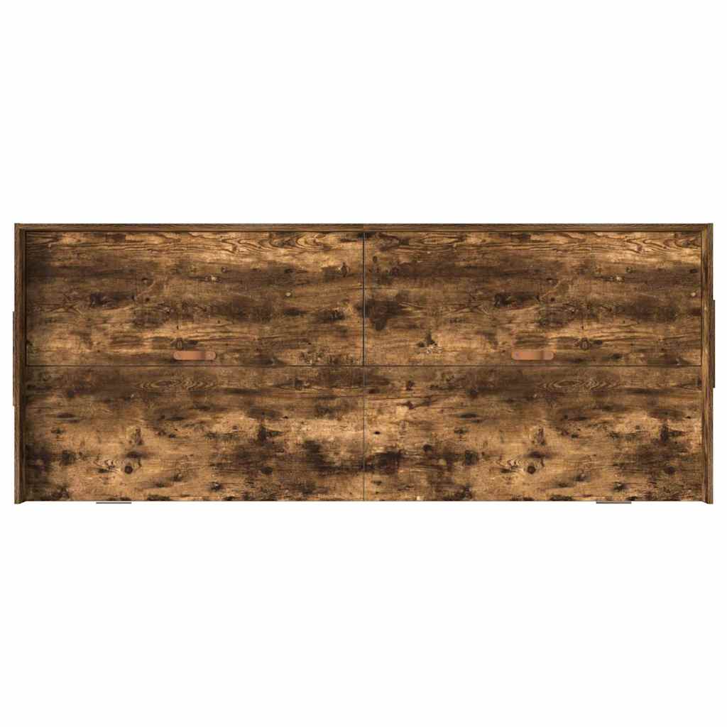 Krevetna konstrukcija s uzglavljem Dimljeni hrast 75 x 190 cm