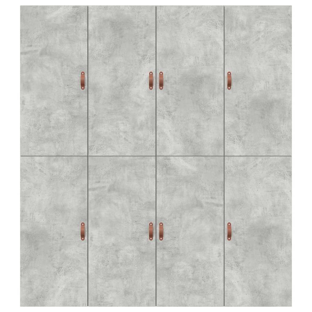Krevet s ladicama Betonski sivi 200 x 200 cm Konstruirano drvo