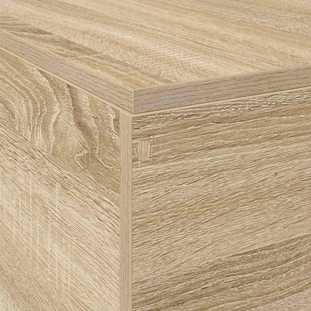Krevet s ladicama Sonoma hrast 160 x 200 cm Konstruirano drvo
