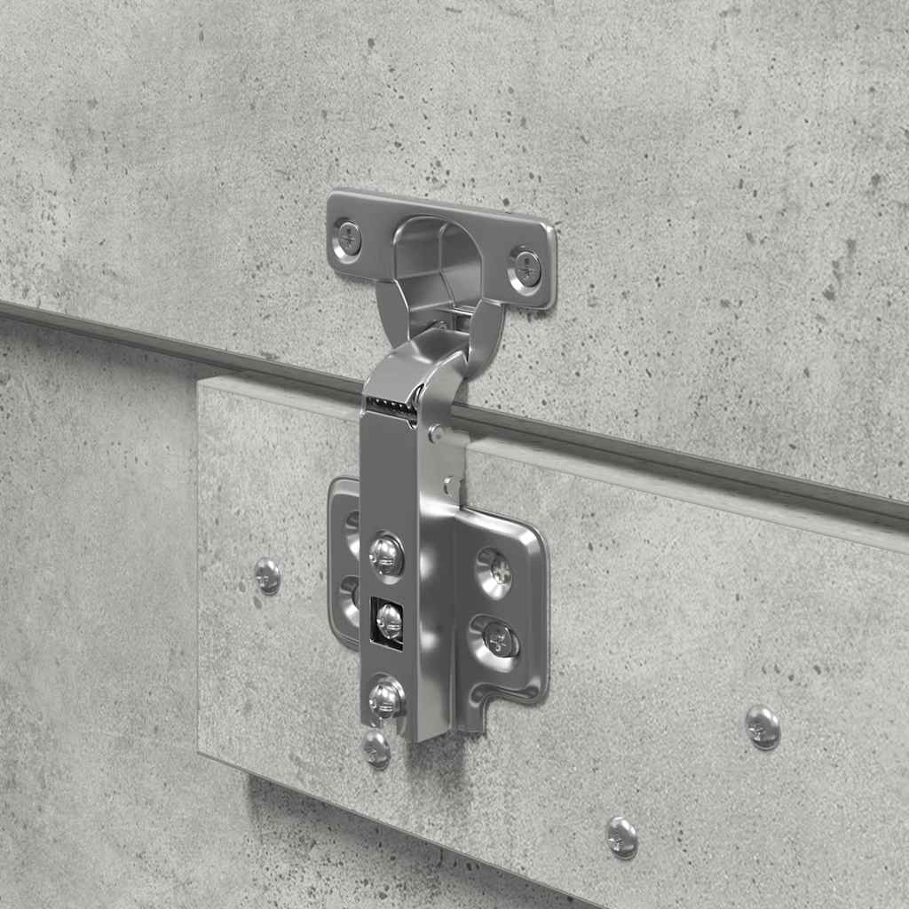 Krevet s ladicama Betonski sivi 160 x 200 cm Konstruirano drvo