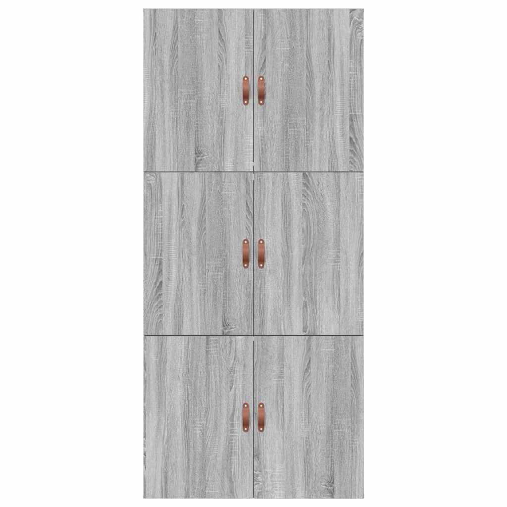Krevet s ladicama Siva Sonoma 70 x 190 cm Konstruirano drvo