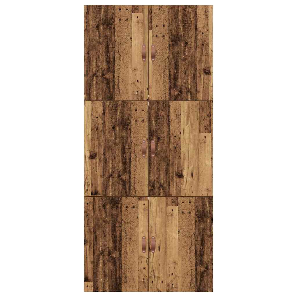 Krevet s ladicama Staro drvo 70 x 190 cm Konstruirano drvo