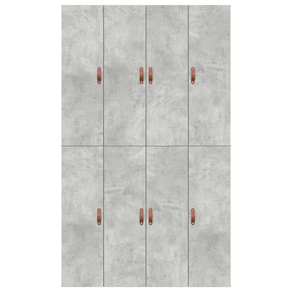Krevet s ladicama Betonski sivi 120 x 190 cm Konstruirano drvo