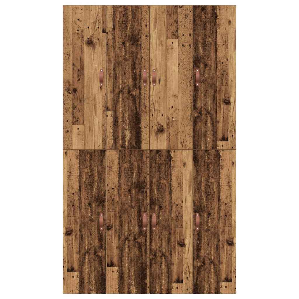 Krevet s ladicama Staro drvo 120 x 190 cm Konstruirano drvo