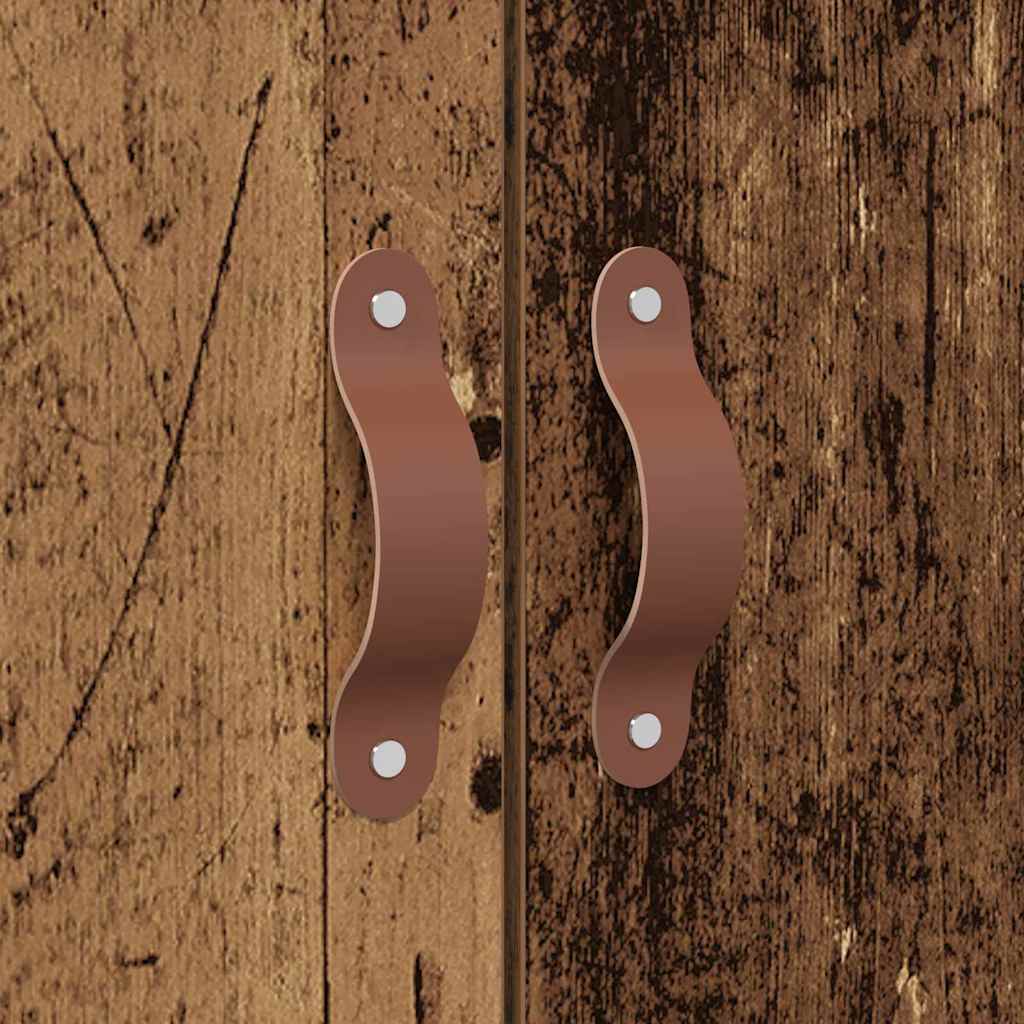 Krevet s ladicama Staro drvo 135 x 190 cm Konstruirano drvo