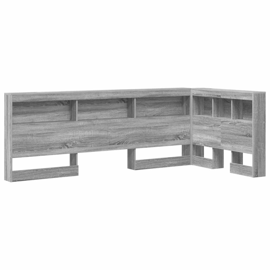 Skladišno uzglavlje Siva Sonoma 80 cm Konstruirano drvo