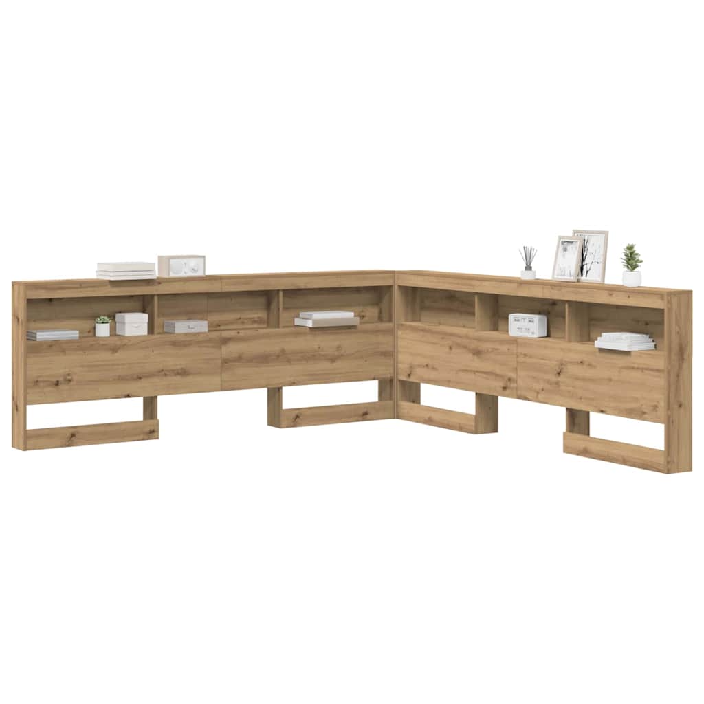 Skladišno uzglavlje Umjetnički hrast 200 cm Konstruirano drvo