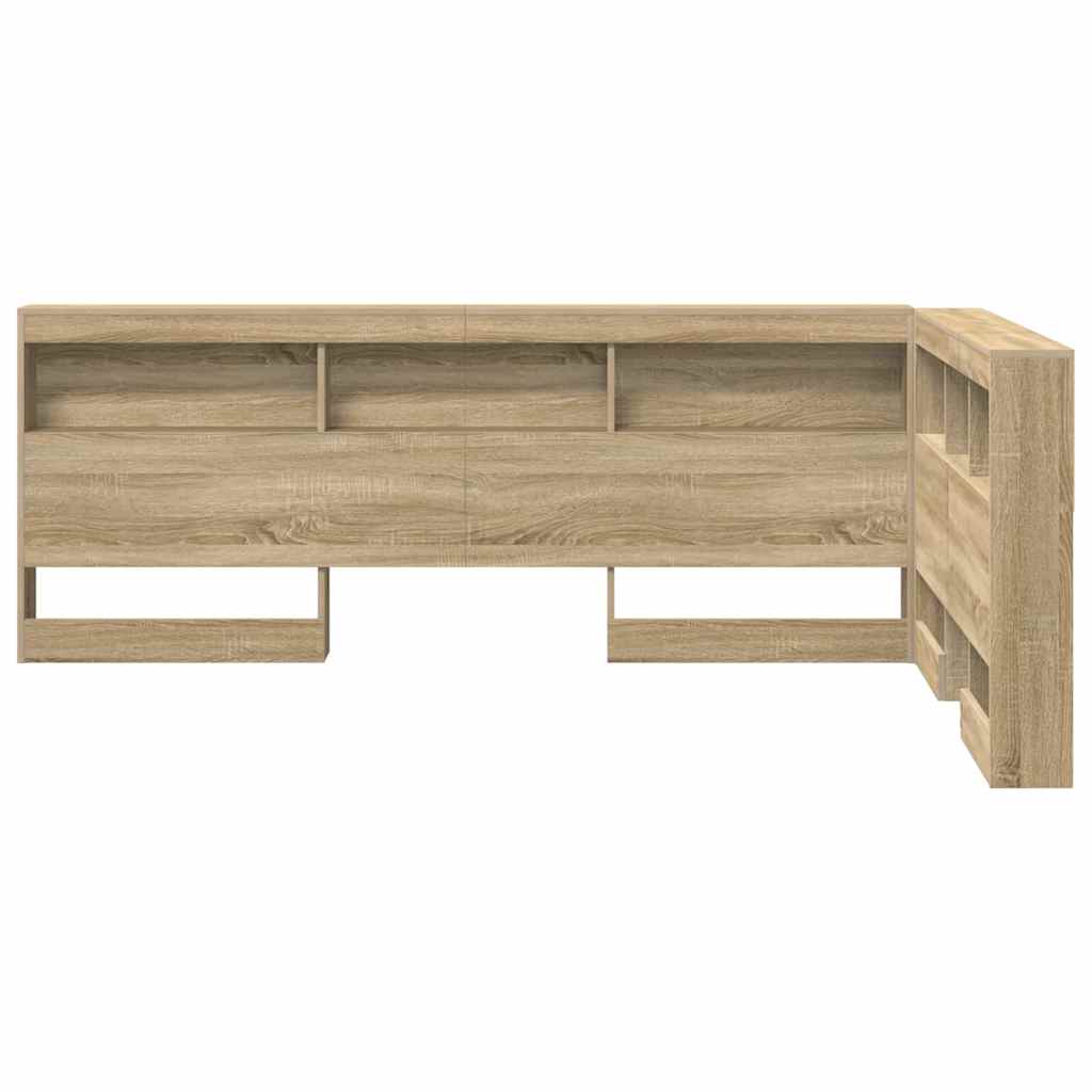 Skladišno uzglavlje Sonoma hrast 207,5 x 137,5 x 76,5 cm