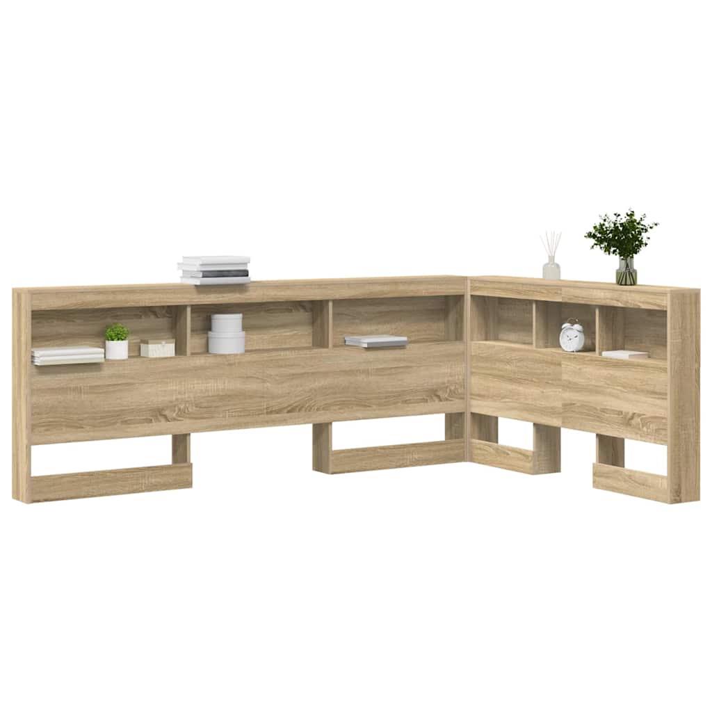 Skladišno uzglavlje Sonoma hrast 207,5 x 137,5 x 76,5 cm