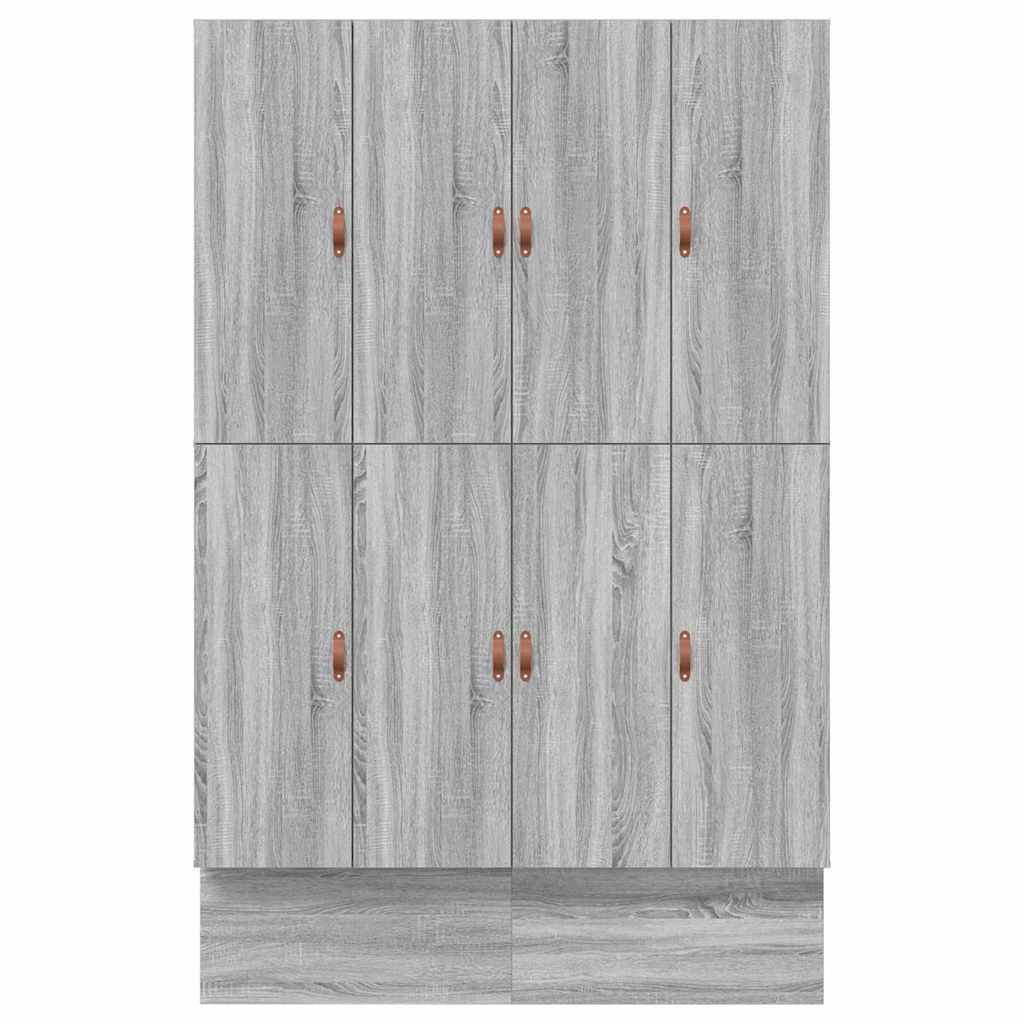 Krevet s ladicama Siva Sonoma 160 cm Konstruirano drvo