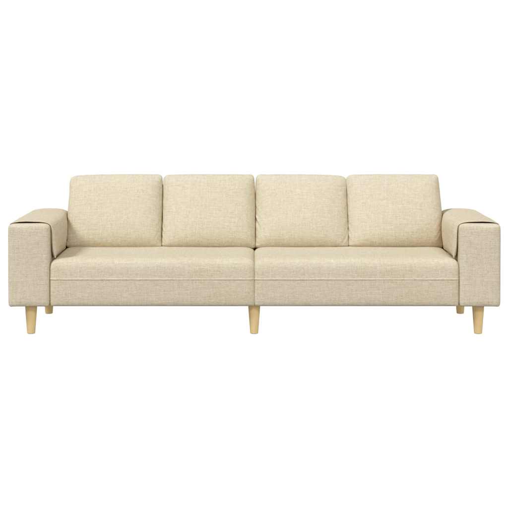 Kauč za dnevni boravak Krema 250 x 77 x 76 cm Poliester
