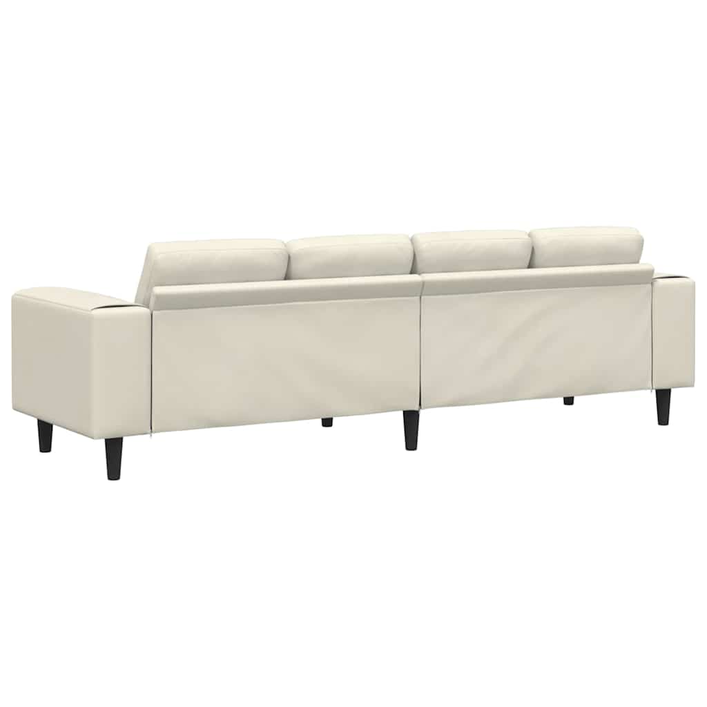 Kauč za dnevni boravak Krema 250 x 77 x 76 cm
