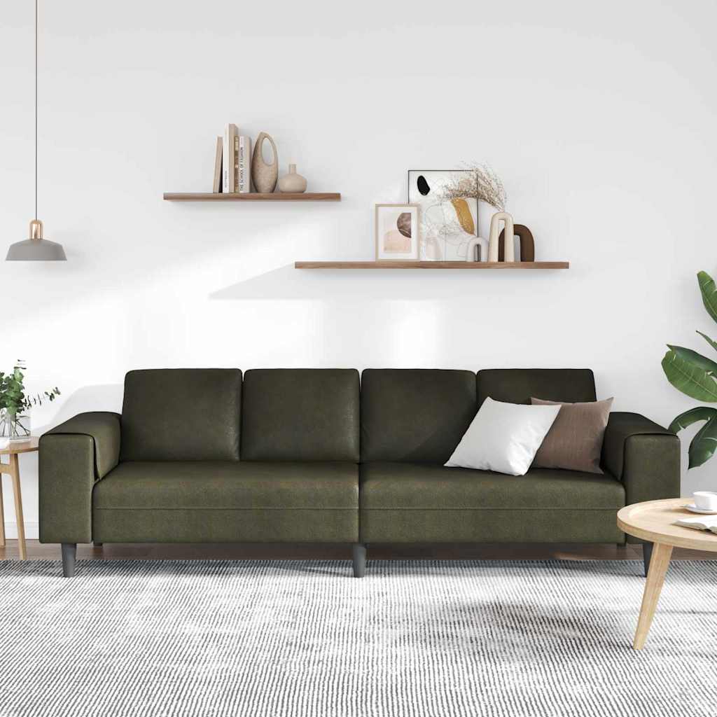 Kauč za dnevni boravak Maslinasto zelena 250 x 77 x 76 cm