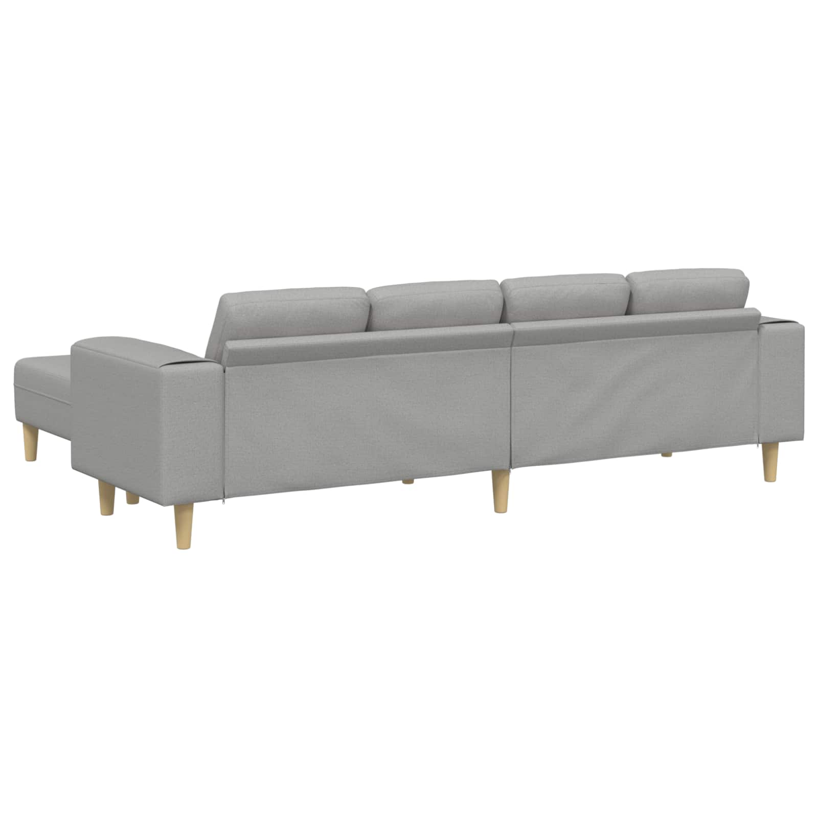 Kauč za dnevni boravak 3 pcs Oblačnosiva 250 x 188 x 76 cm