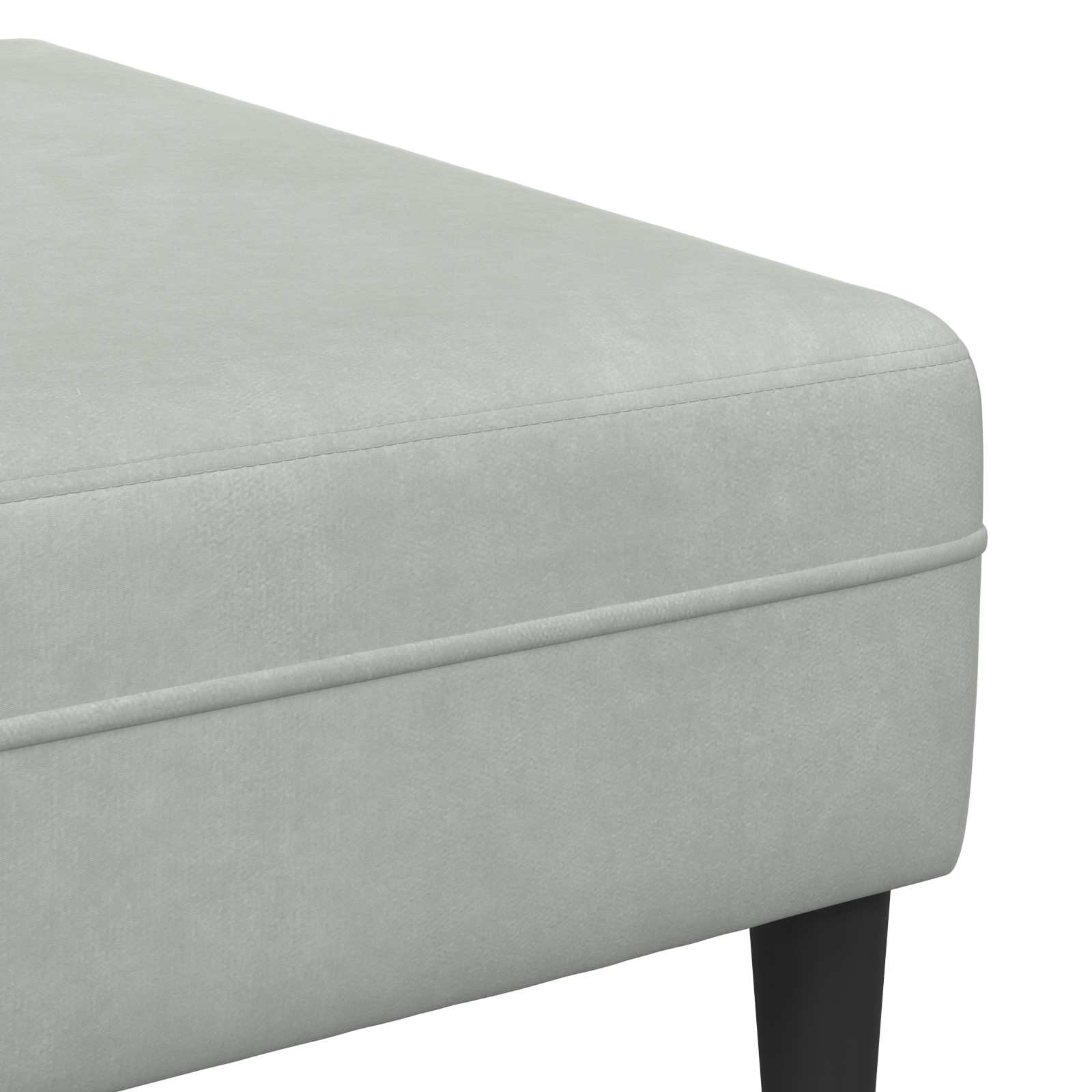 Kauč za dnevni boravak 3 pcs Svijetlo siva 250 x 188 x 76 cm