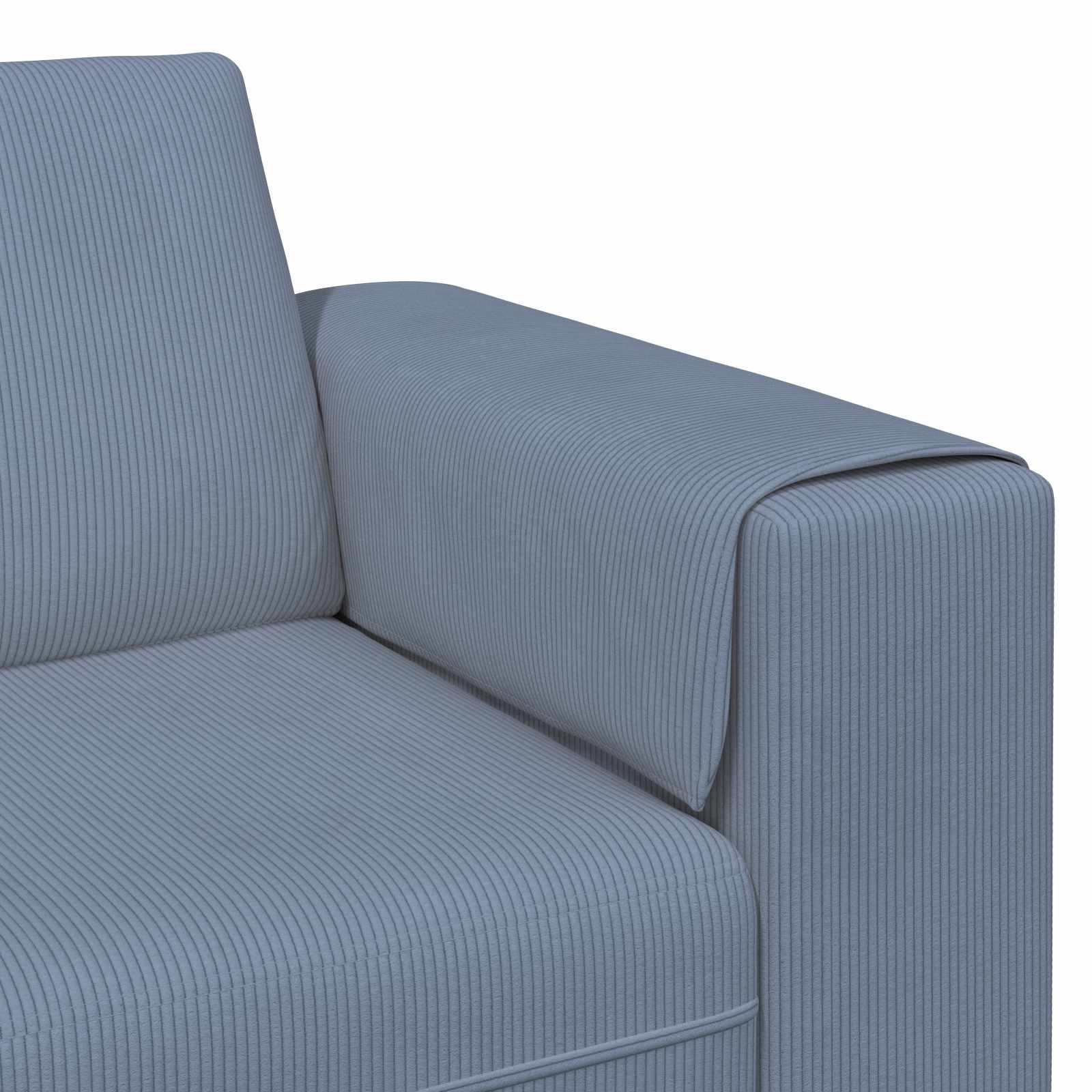 Sofa Plava 250 x 188 x 76 cm Kordura tekstil