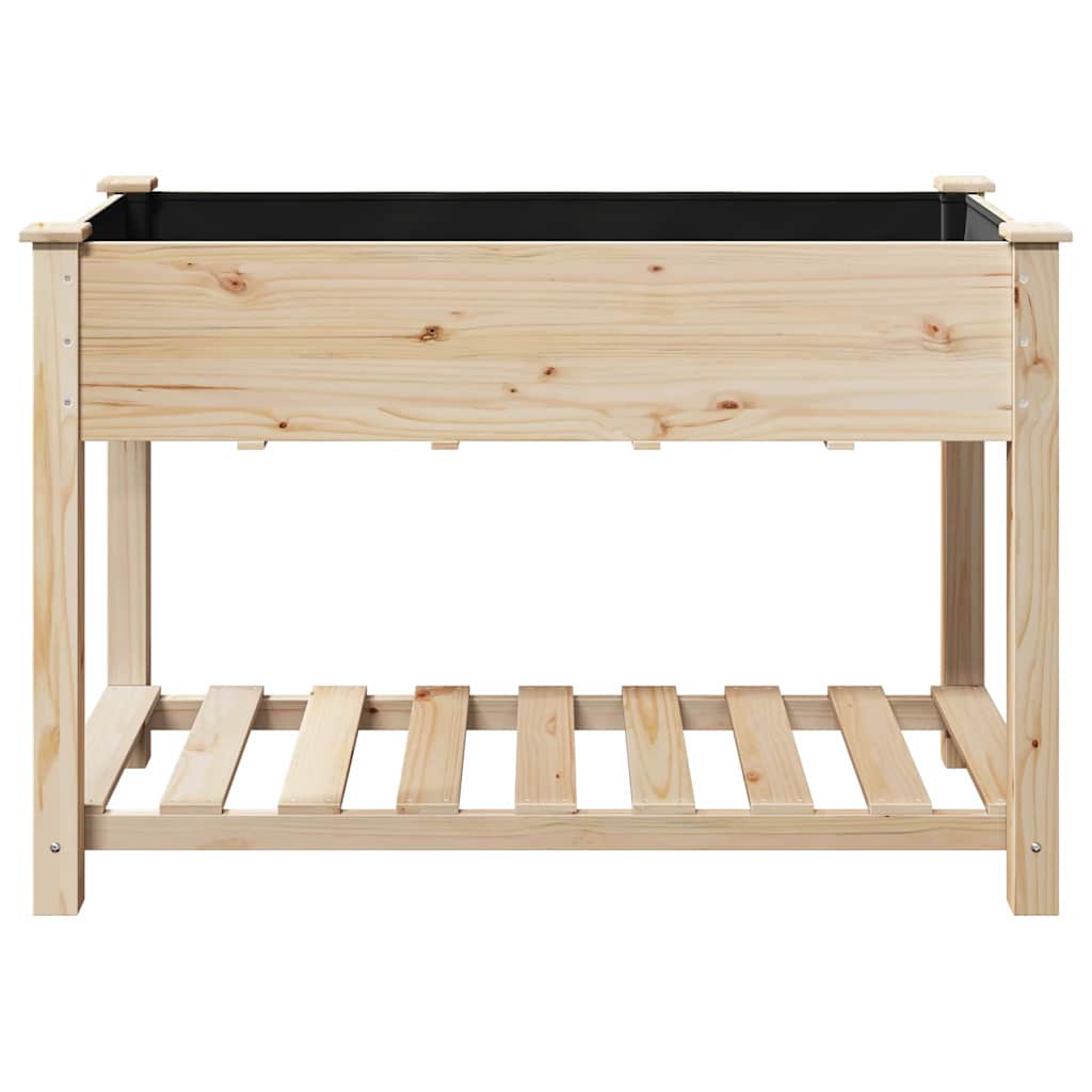 Vrtna saksija Bež 115 x 59 x 76,5 cm Čvrsto drvo jele