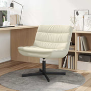 Stolica na kotačiće Krema 63 x 75 x 76 cm PU