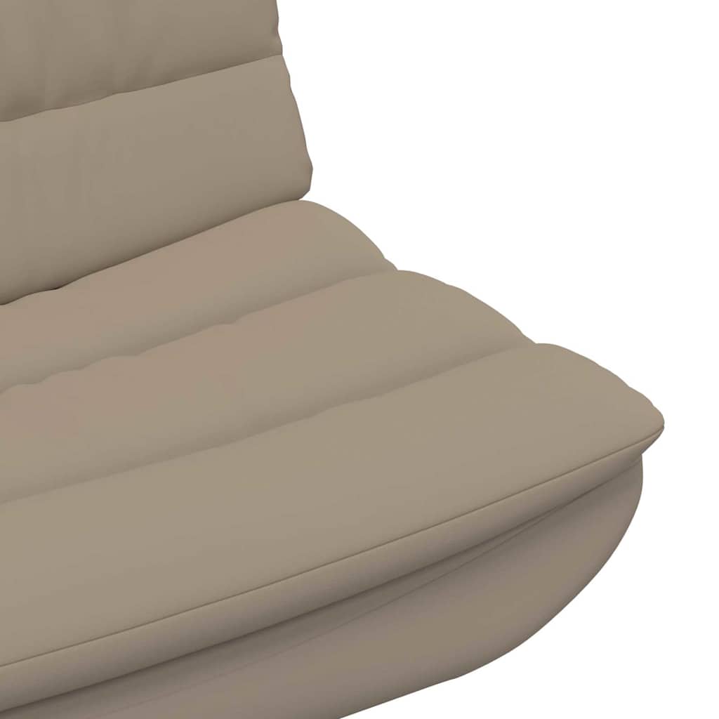 Stolica na kotačiće Boja cappuccina 63 x 75 x 76 cm PU