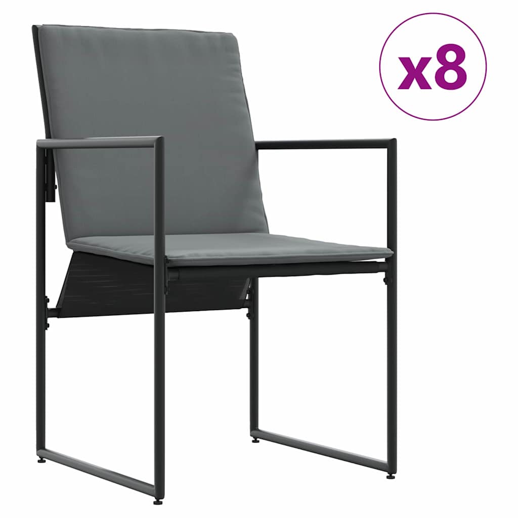 Vrtni set za objed 13 pcs Crna Čelik