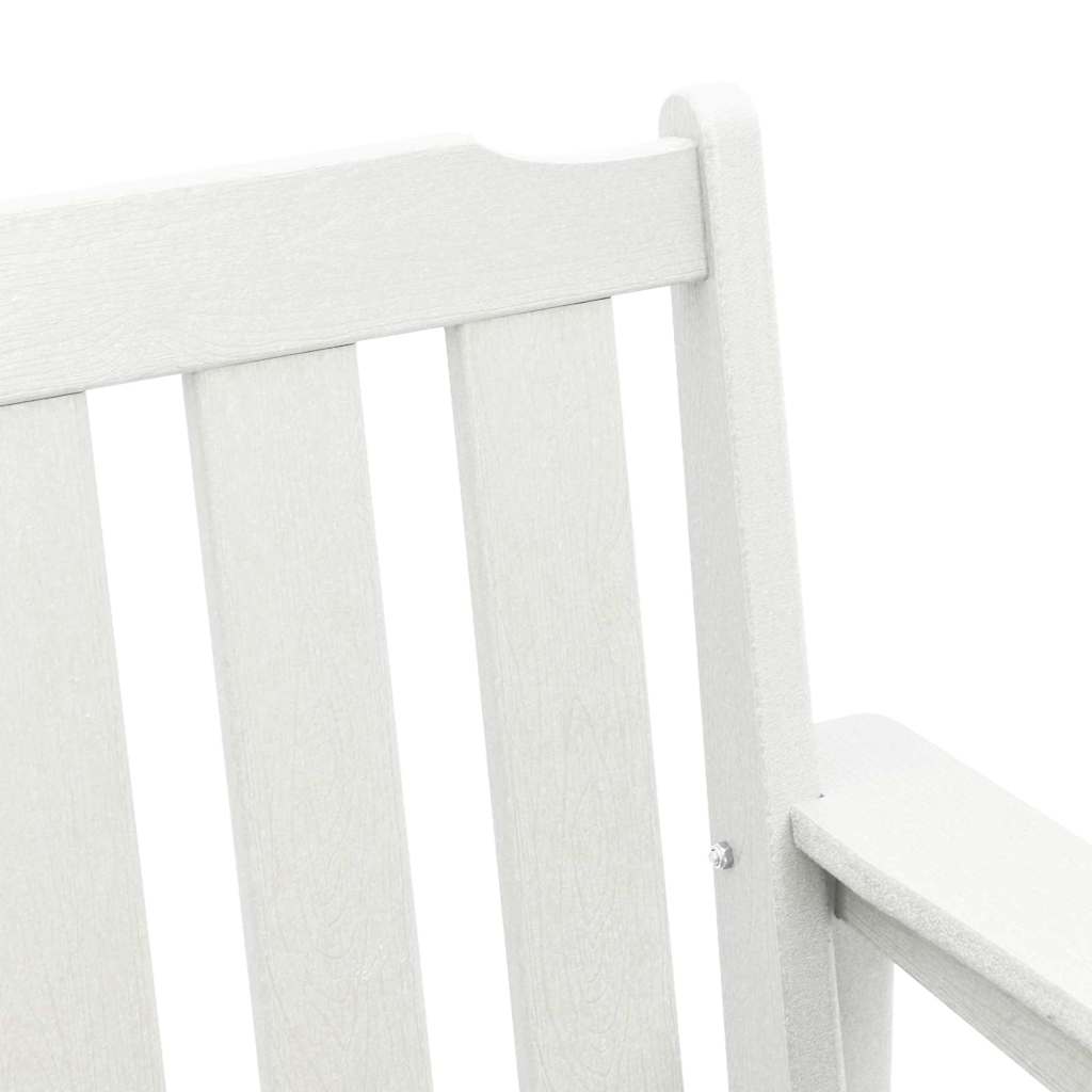 Vrtna stolica 4 pcs Bijelo 65.5 x 59 x 88 cm Polietilen