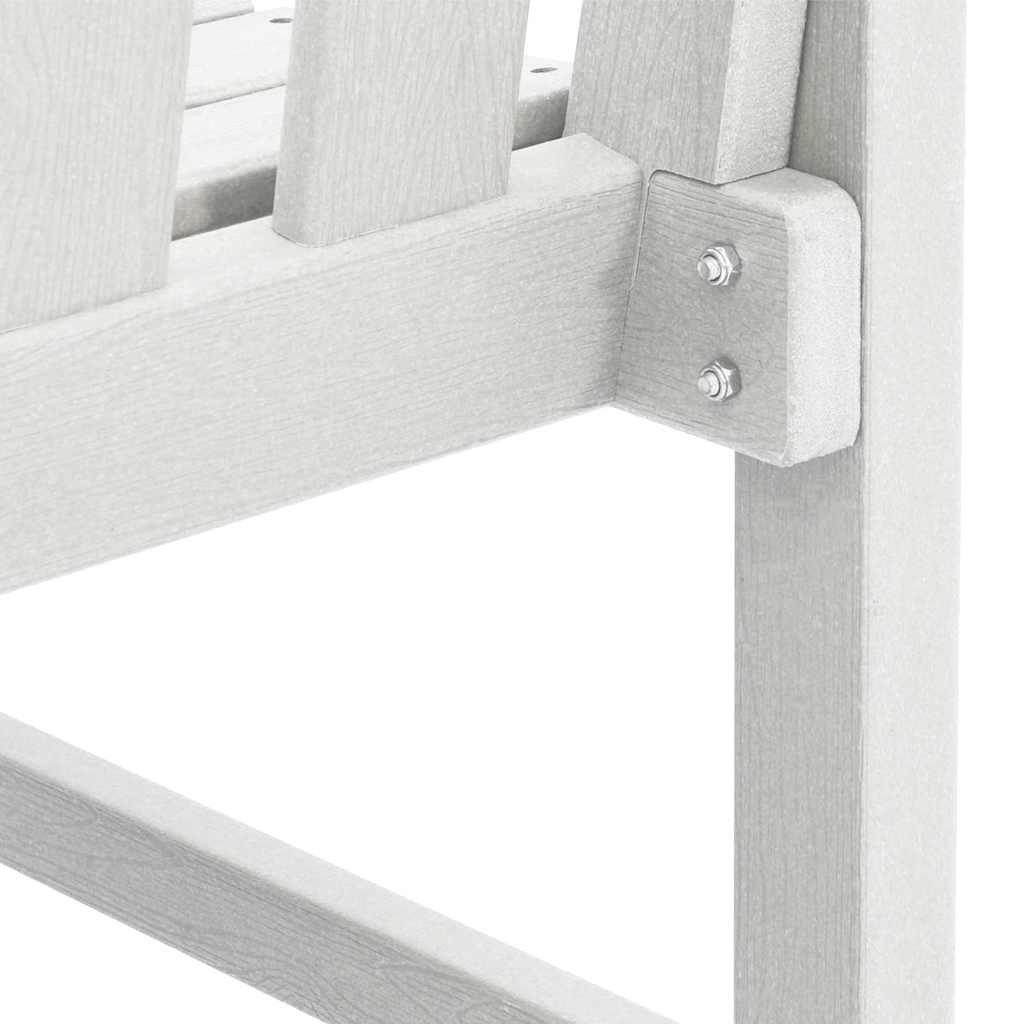 Vrtna stolica 6 pcs Bijelo 65.5 x 59 x 88 cm Polietilen