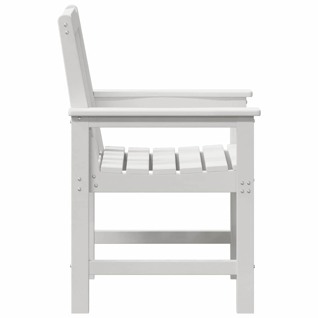 Vrtna stolica 6 pcs Bijelo 65.5 x 59 x 88 cm Polietilen