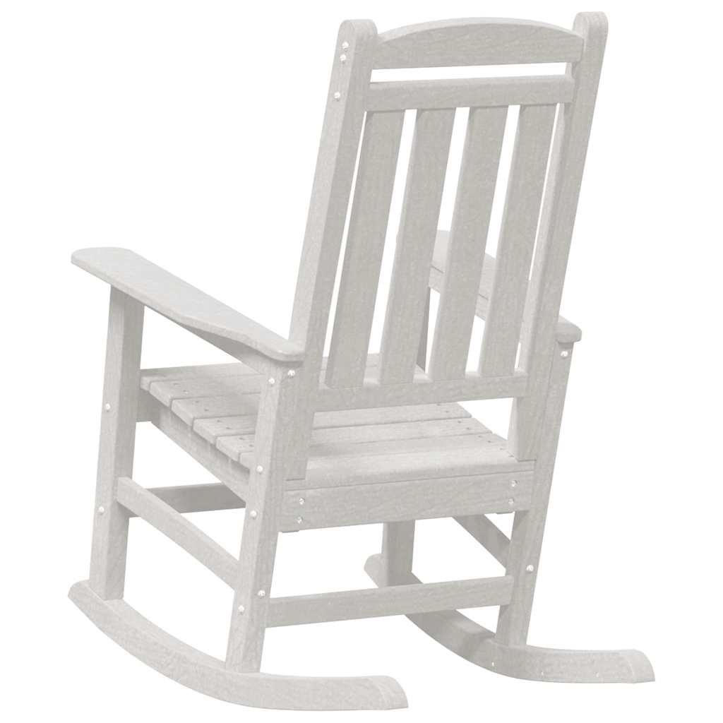 Ljuljačka 2 pcs Bijelo 92 x 70 x 108 cm Polietilen