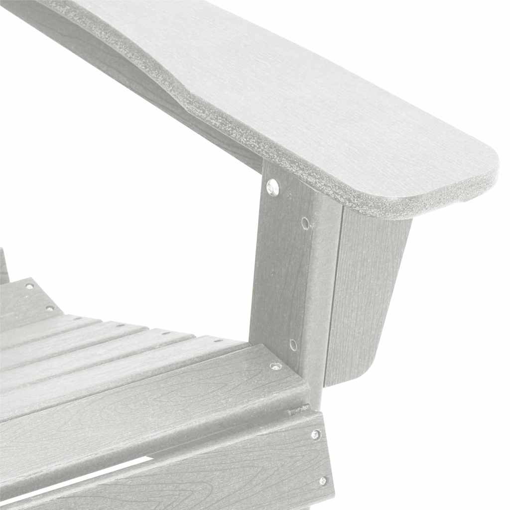 Vrtna stolica 2 pcs Bijelo 82 x 74 x 92 cm Polietilen