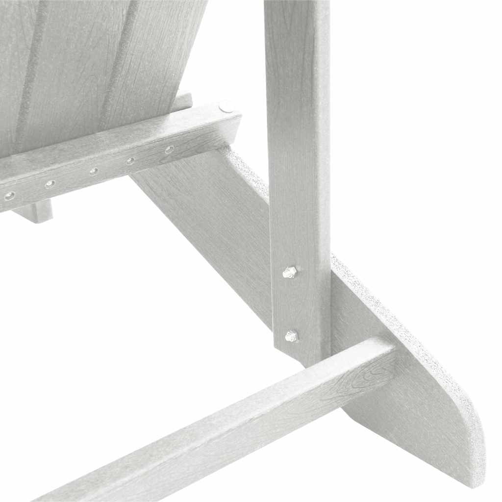 Vrtna stolica 2 pcs Bijelo 82 x 74 x 92 cm Polietilen