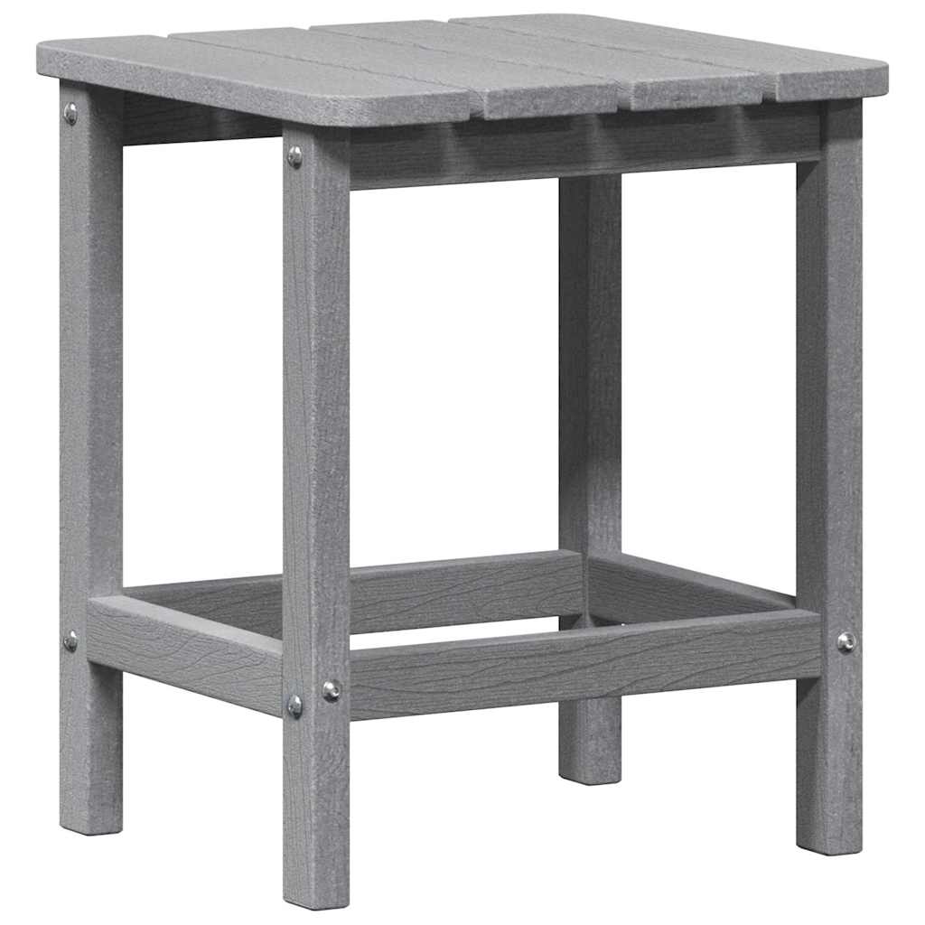 Vrtna stolica 3 pcs Svijetlo siva Polietilen