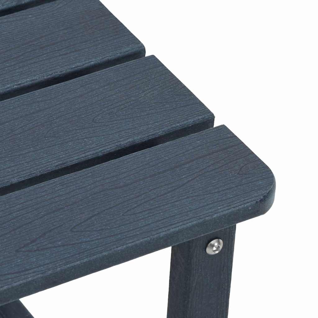 Set lounge namještaja za vrt 3 pcs Mornarsko plava HDPE