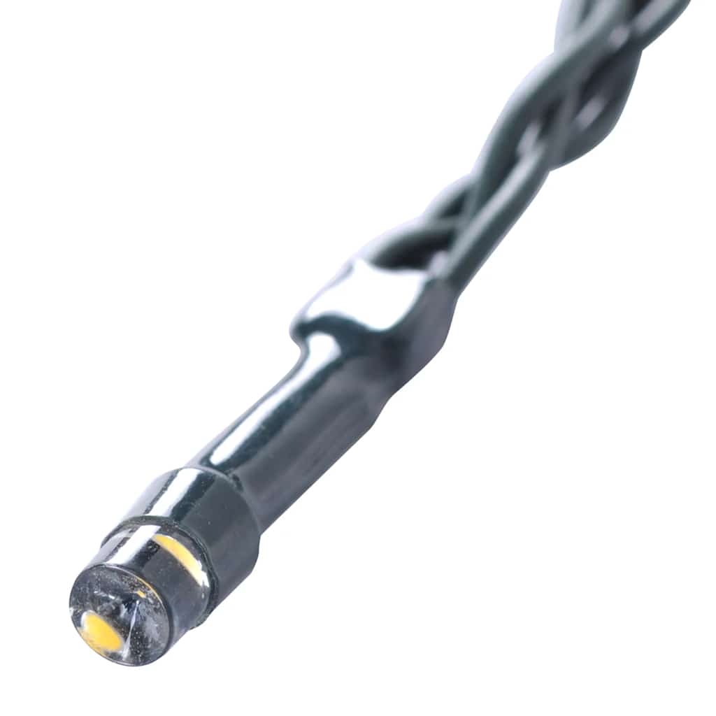 Umjetne kugle od šimšira s LED svjetlima 2 kom zelene 38 cm