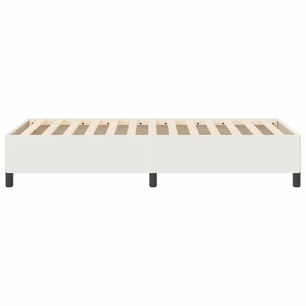 Krevet s opruga kutije Krem 100 x 200 cm Kordura tekstil