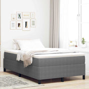 Krevet s opruga kutije Svjetlosiva 120 x 190 cm Kordura tekstil