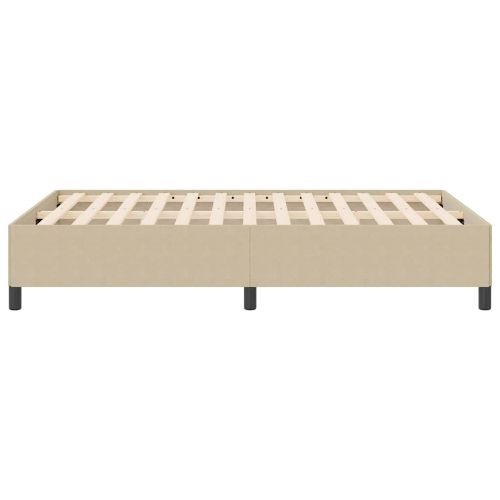 Krevet s opruga kutije Siva zelena 160 x 200 cm Kordura tekstil